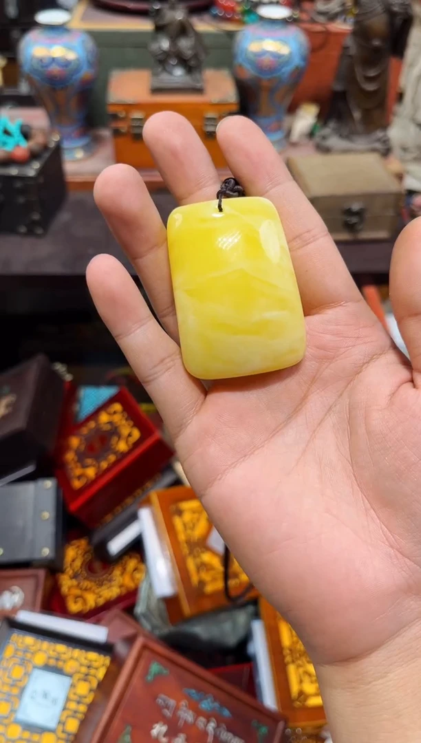 未镶嵌蜜蜡裸石W刘哥高端专属精品46