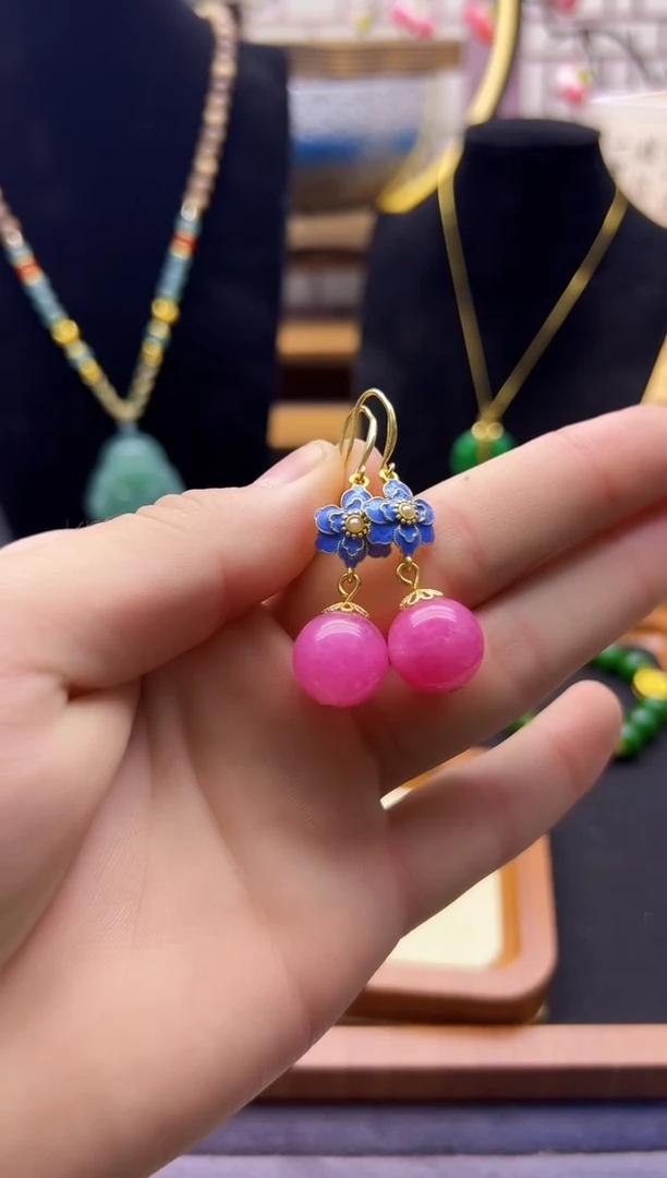 【闪购商品】碧玺颈饰14K金镶嵌E182