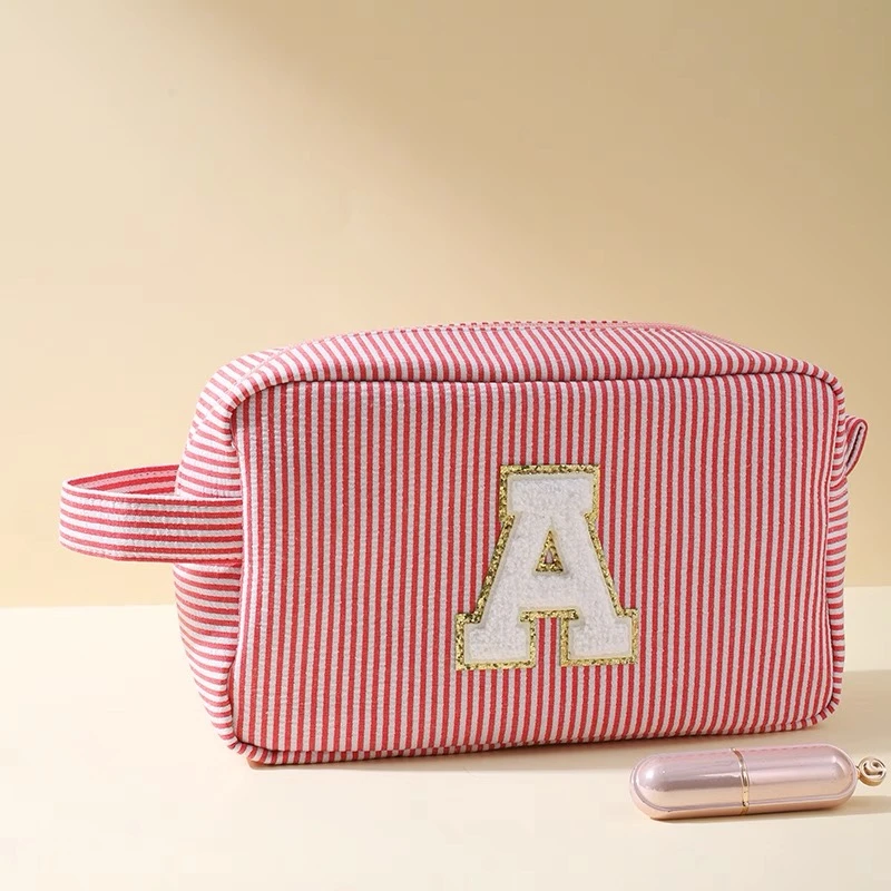 《云云家》高品质条纹字母款包包四件套不挑