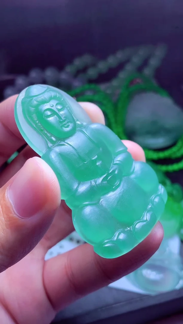 未镶嵌定制翡翠浩*#翡翠毛货定制