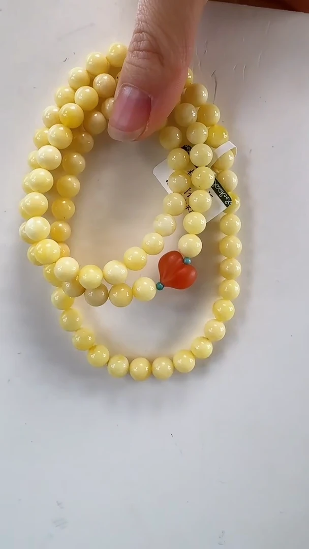 蜜蜡颈饰未镶嵌5586项链