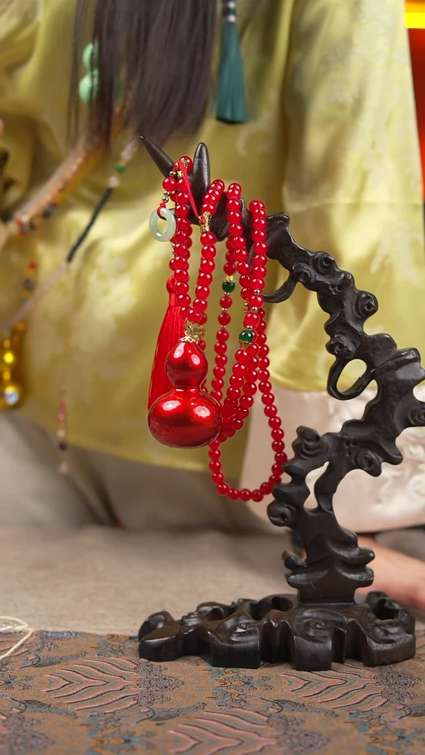 084玖澄文创漆艺葫芦国风配饰葫芦系列