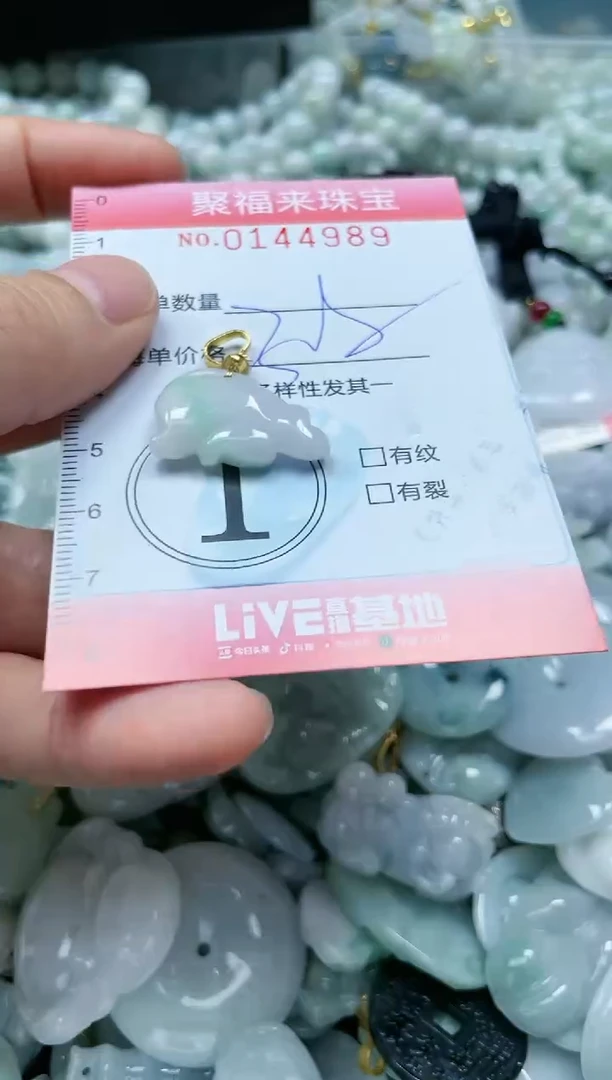 【闪购商品】翡翠未镶嵌颈饰闪购0144989