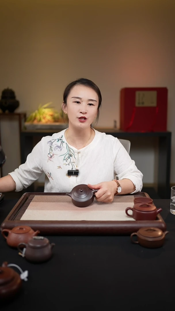 【闪购商品】紫砂茶壶周盘-老紫泥-MH-1606