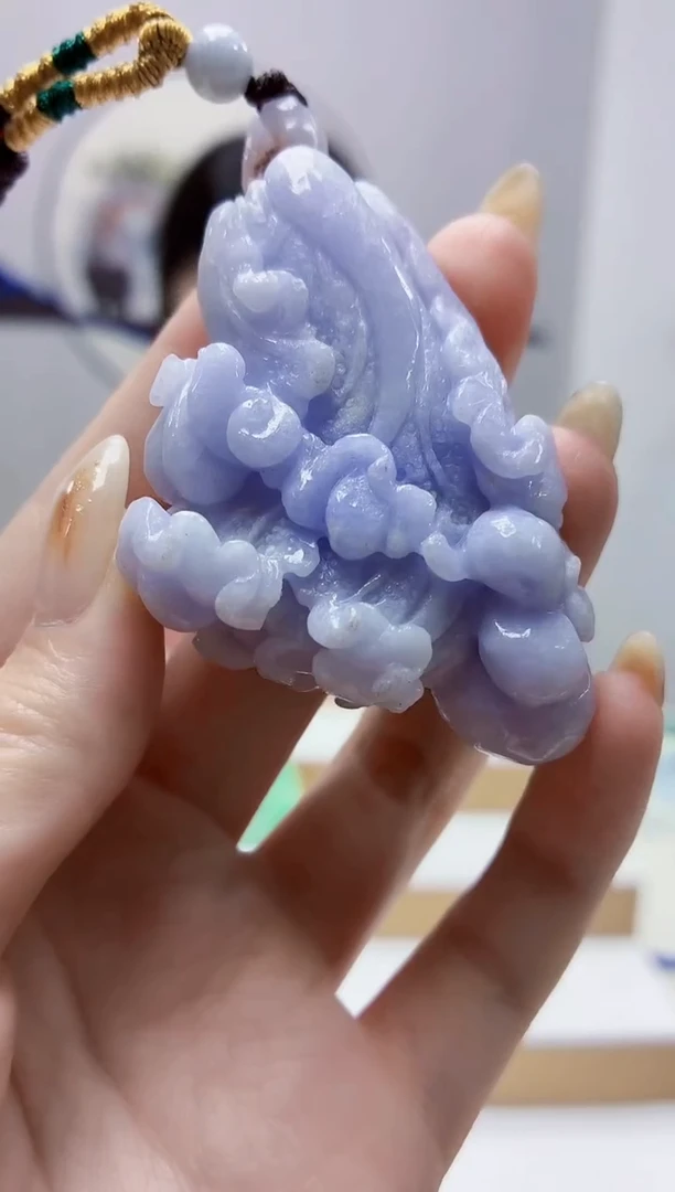 未镶嵌定制翡翠4852jw-毛货挂件26