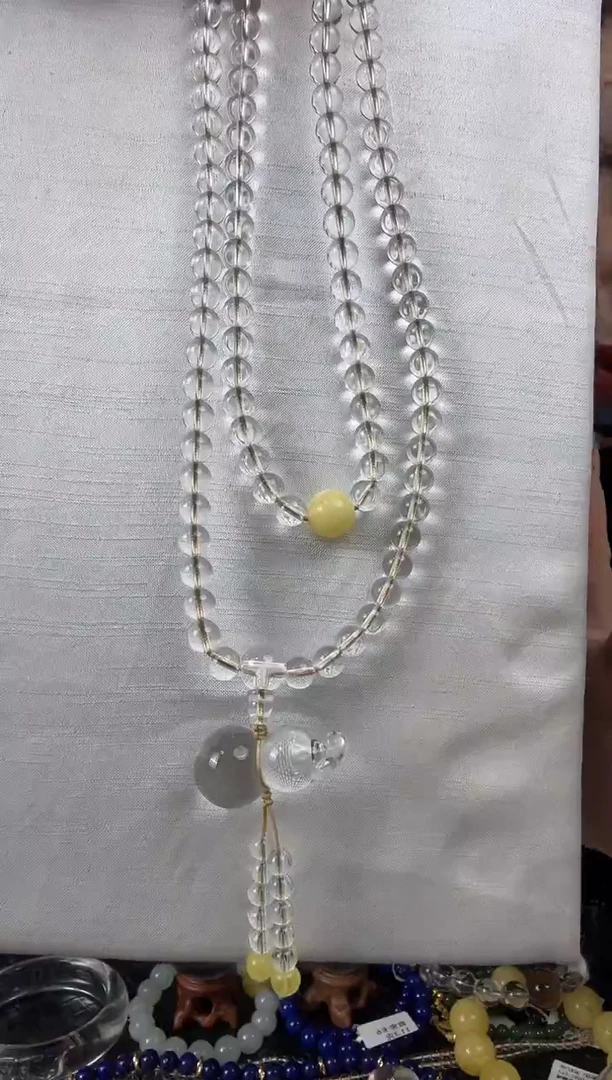 颈饰未镶嵌水晶天然