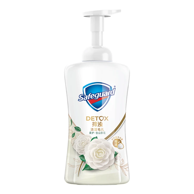 舒肤佳柔护山茶花香泡沫沐浴露500ml