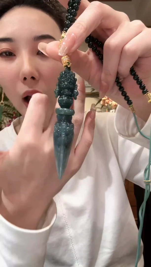 【闪购商品】翡翠颈饰未镶嵌国风