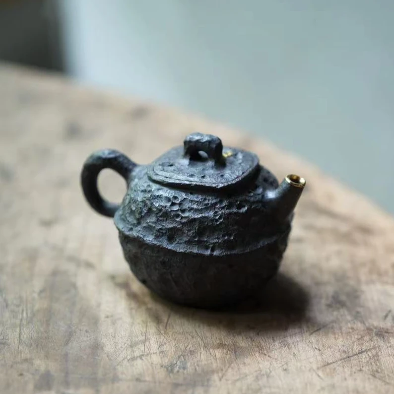 松风手作-程伟手作天明瓶-茶具-茶器-茶道