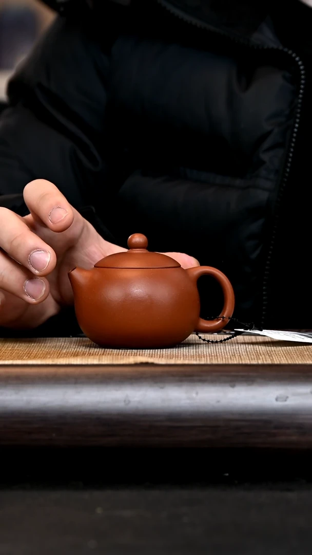 【闪购商品】紫砂茶壶西施 朱砂