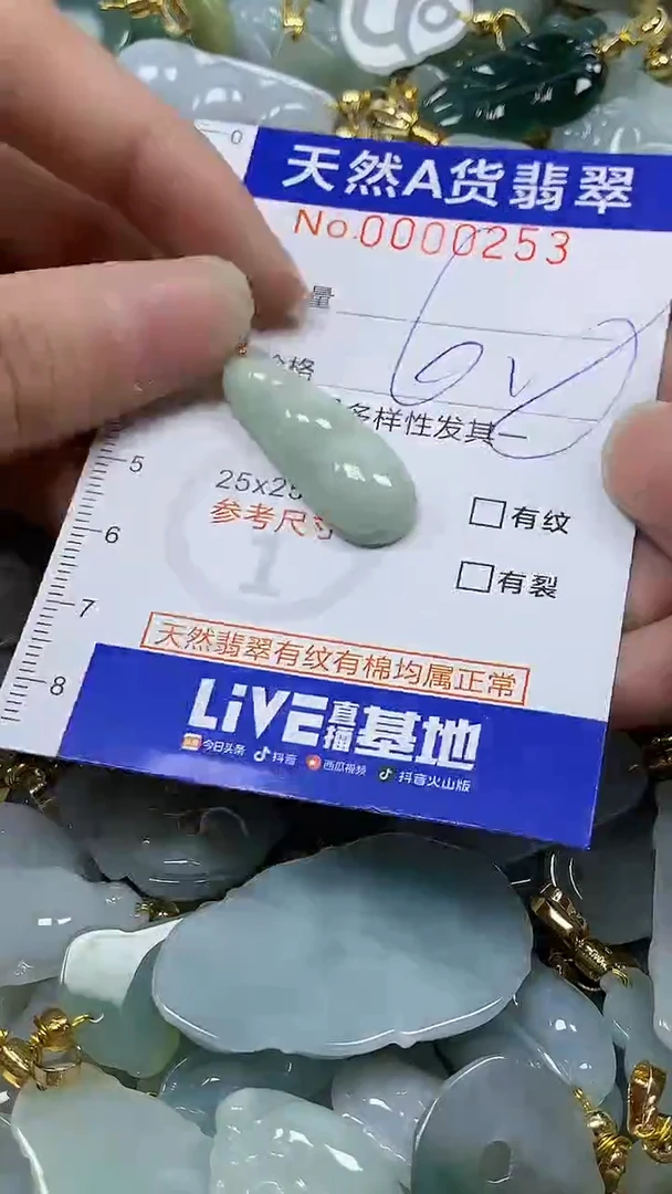 颈饰未镶嵌翡翠纯天然a货翡翠