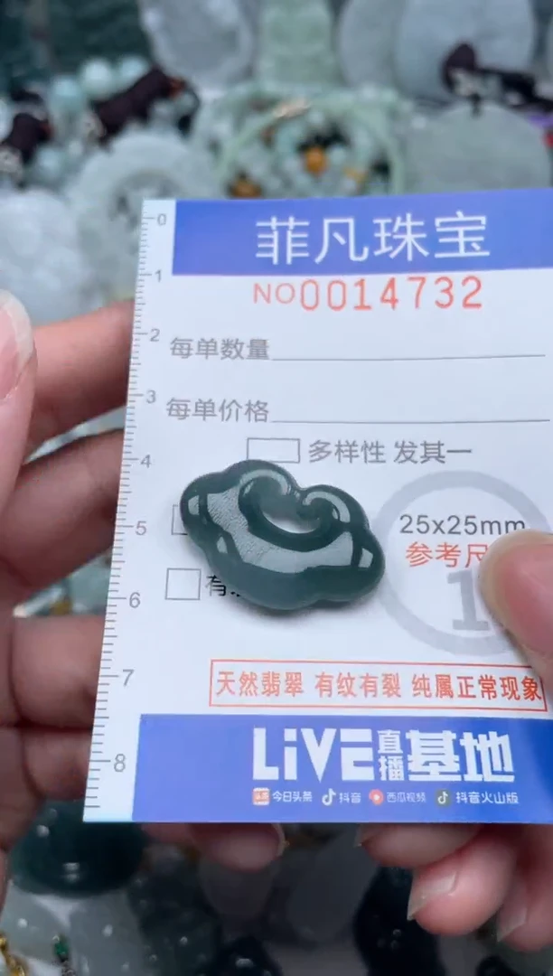 颈饰未镶嵌翡翠14732