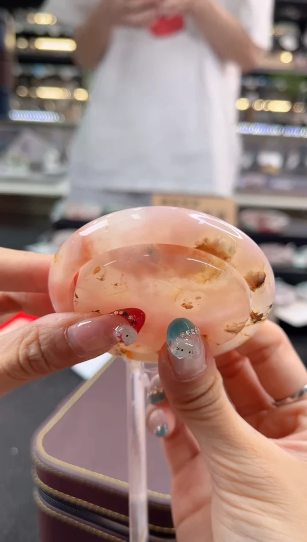 未镶嵌手镯石英质玉瑾圈口（赠品镯心）