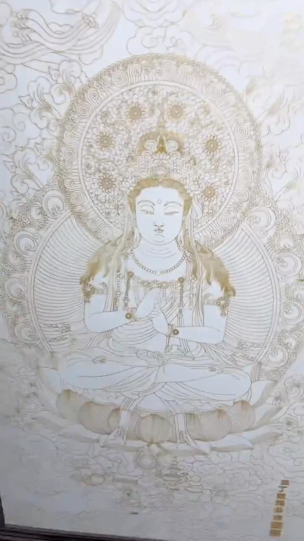 摆件景德镇陶瓷流水218