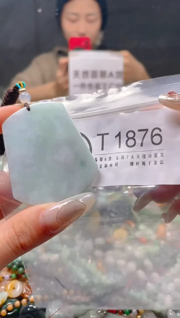 【闪购商品】翡翠颈饰未镶嵌/T/翡翠A货一图一物