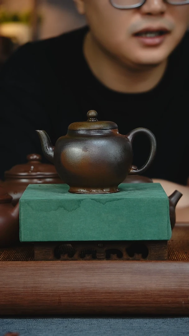 茶壶紫砂宫灯柴烧