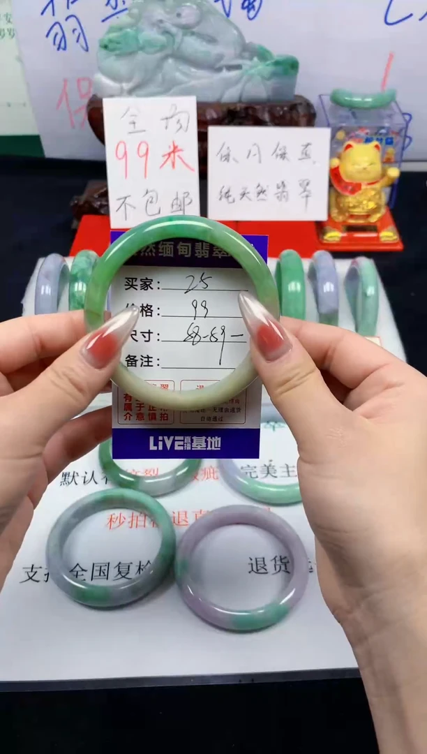 未镶嵌手镯翡翠25