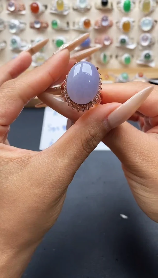 未镶嵌戒指翡翠缅甸天然A货翡翠2 2-4