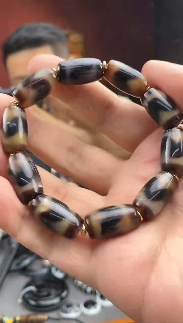 未镶嵌颈饰玛瑙/玉髓-7014 -165