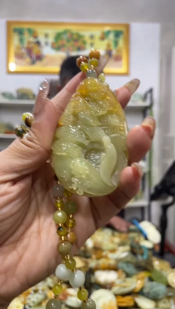 【闪购商品】岫玉吊坠未镶嵌
