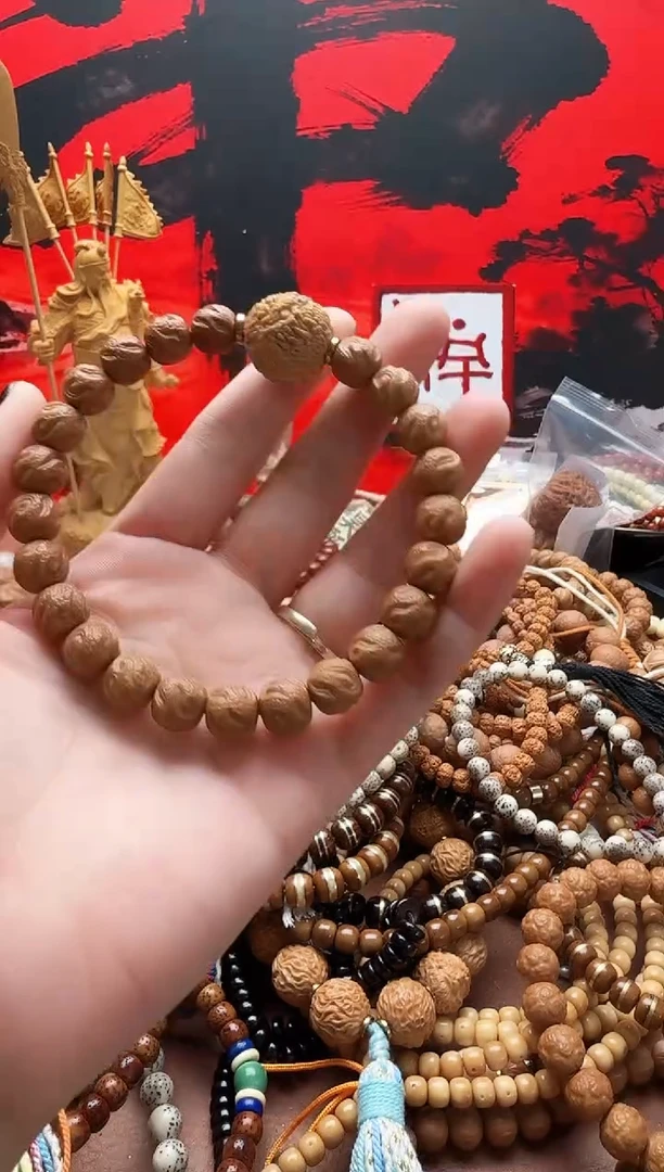 手串猴头核桃玄鸟全品送单颗雕刻