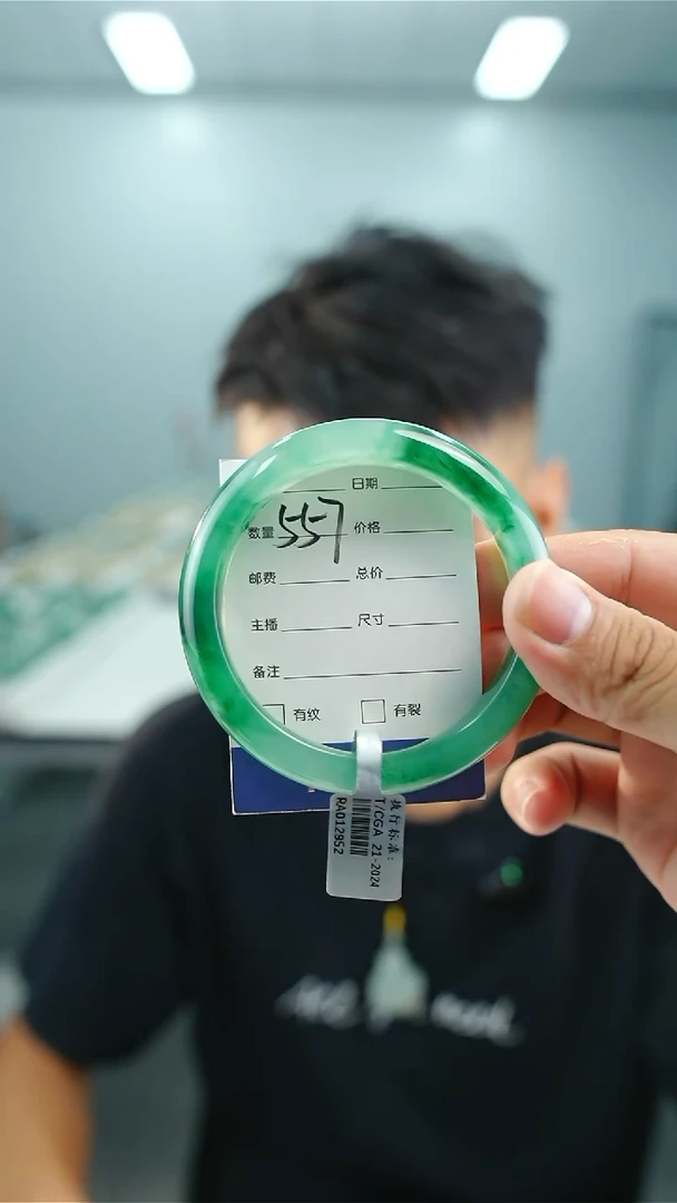 未镶嵌手镯石英质玉61+557