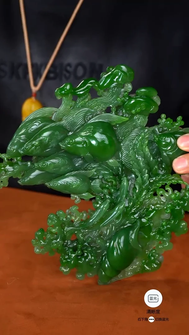 未镶嵌和田玉摆件032【防拍】海底世界