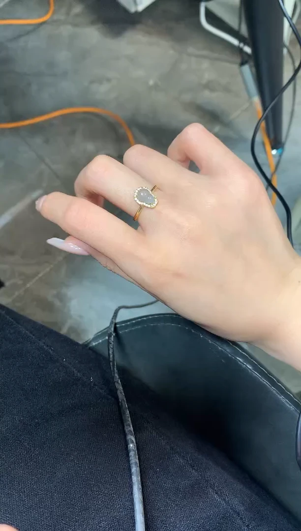 【闪购商品】翡翠戒指银S925镶嵌321321312