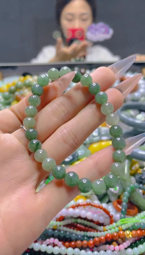 颈饰未镶嵌翡翠7MM