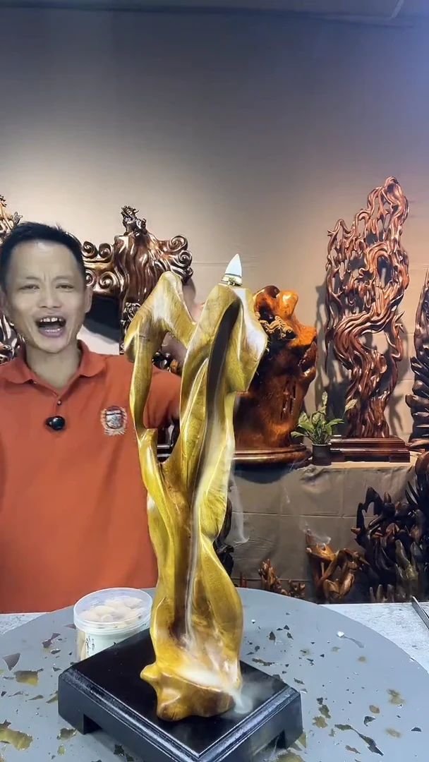 金丝楠你****生小叶桢楠随行摆件32