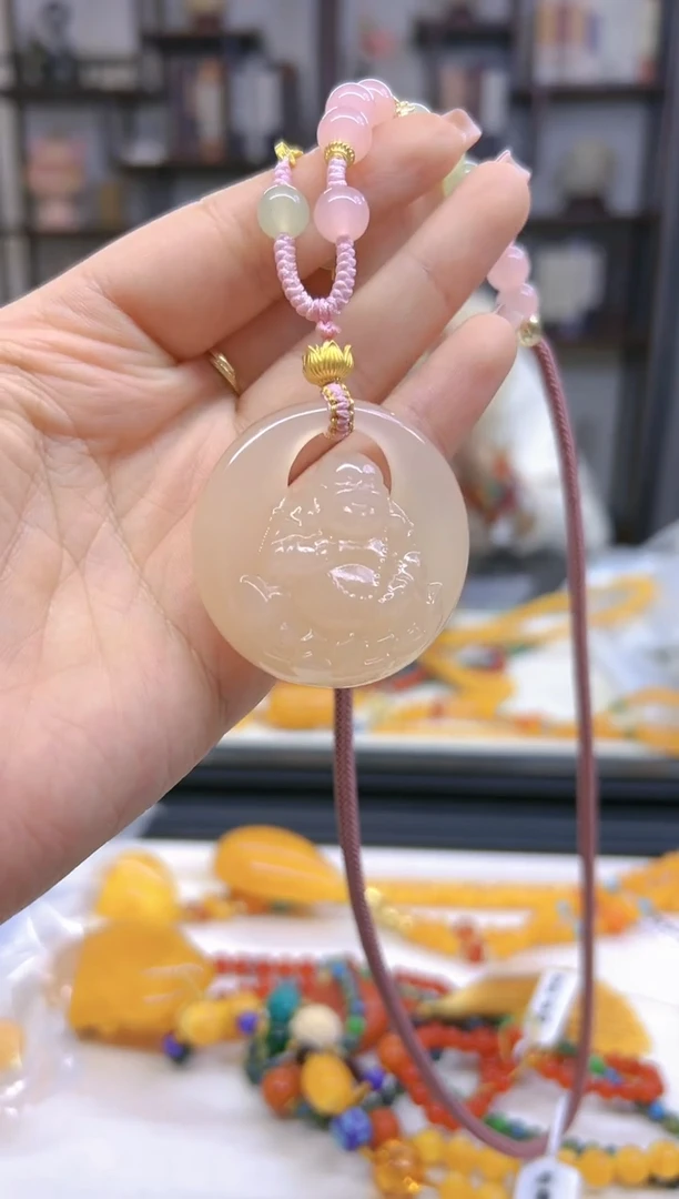 【闪购商品】和田玉毛衣链未镶嵌M502