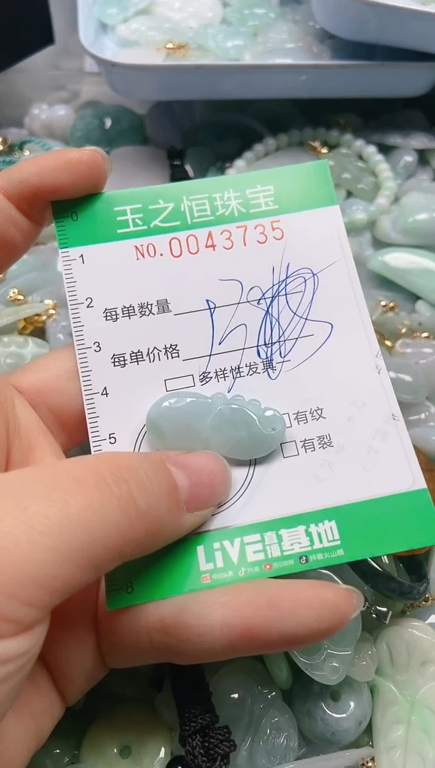 【闪购商品】翡翠颈饰未镶嵌闪购0043735