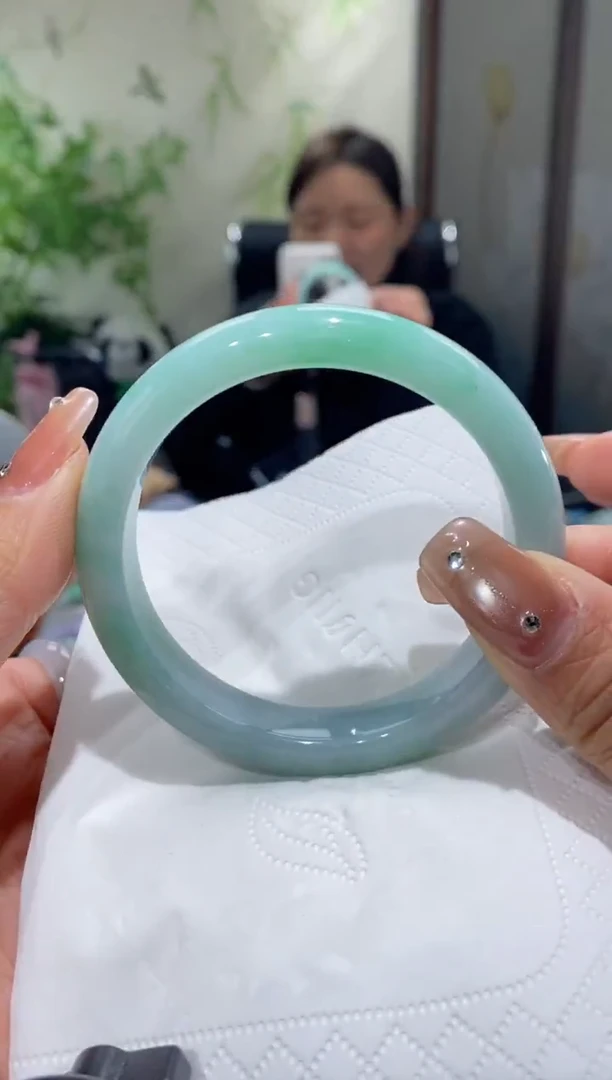 未镶嵌手镯翡翠圈口55-56