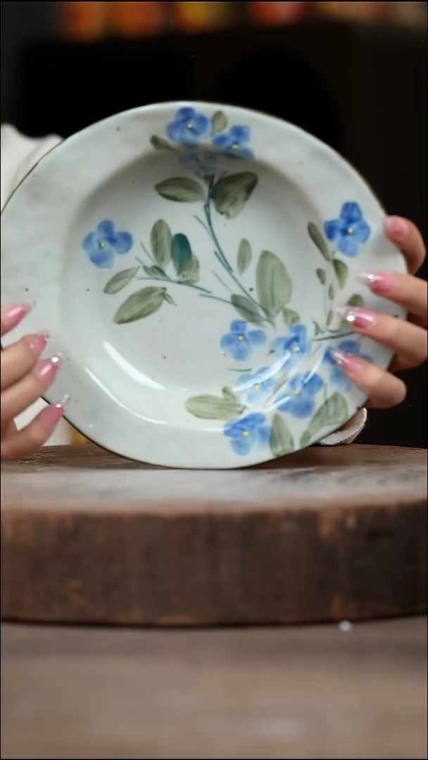 瓷片景德镇高温釉下彩（食品级）