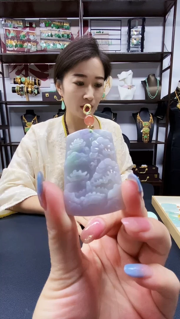 颈饰未镶嵌翡翠翡翠吊坠