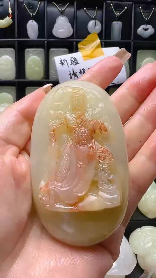 石材奇石，手把件