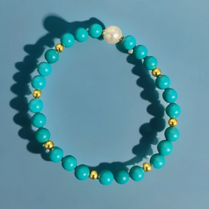 『韩诗精选』热卖高瓷手串手链清新气质6MM