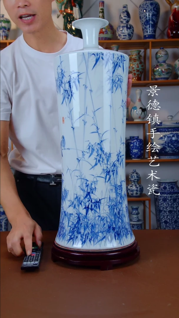 现代景德镇手工手绘陶瓷摆件24