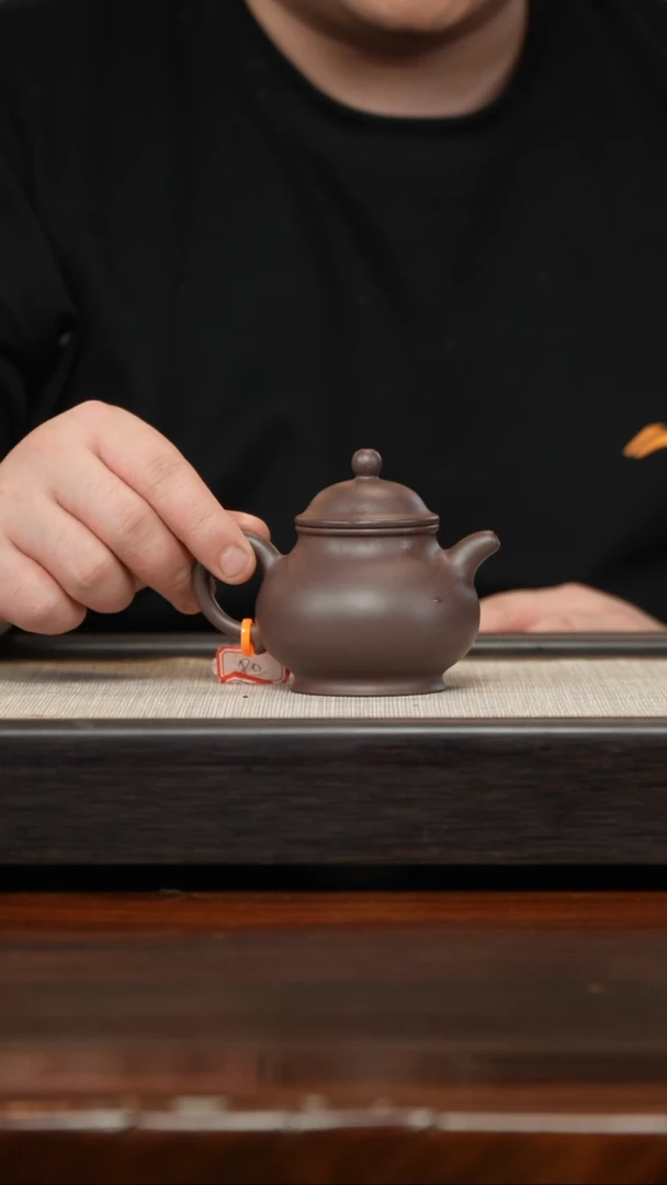 【闪购商品】紫砂茶壶四底潘壶（邢）