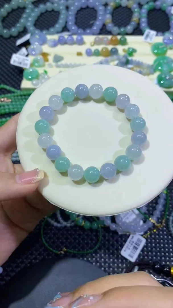 翡翠散珠天然翡翠A货