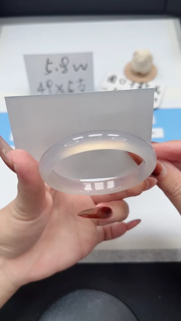 【闪购商品】玛瑙/玉髓手镯未镶嵌165/荔枝57.2