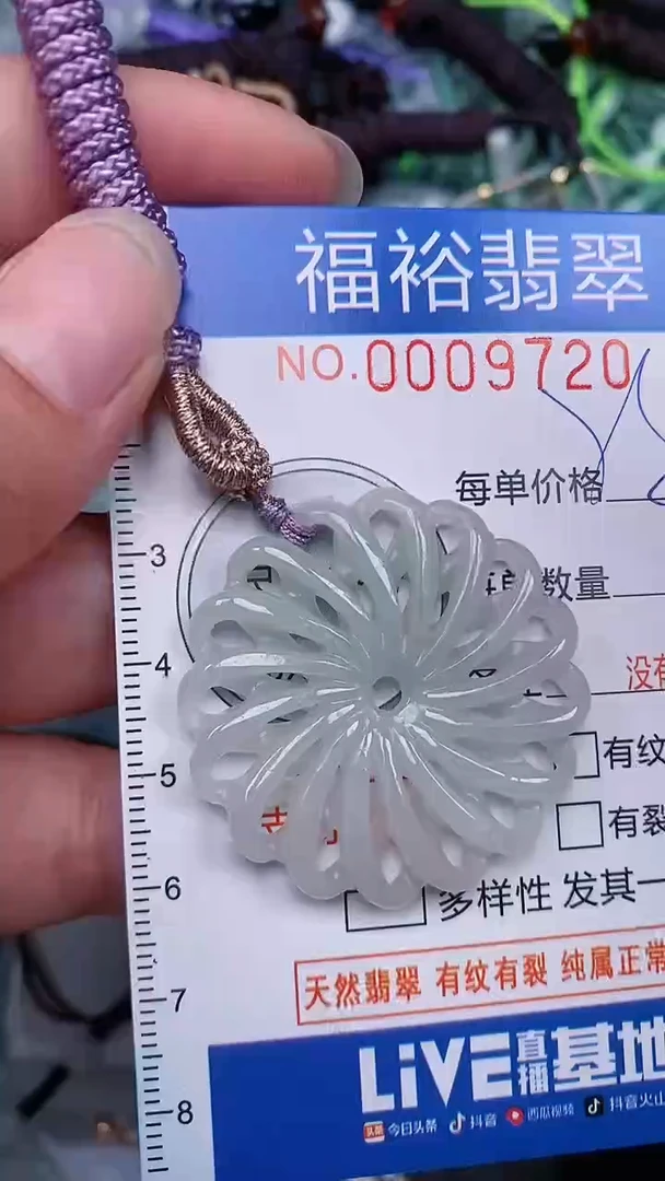 翡翠未镶嵌颈饰...0009720