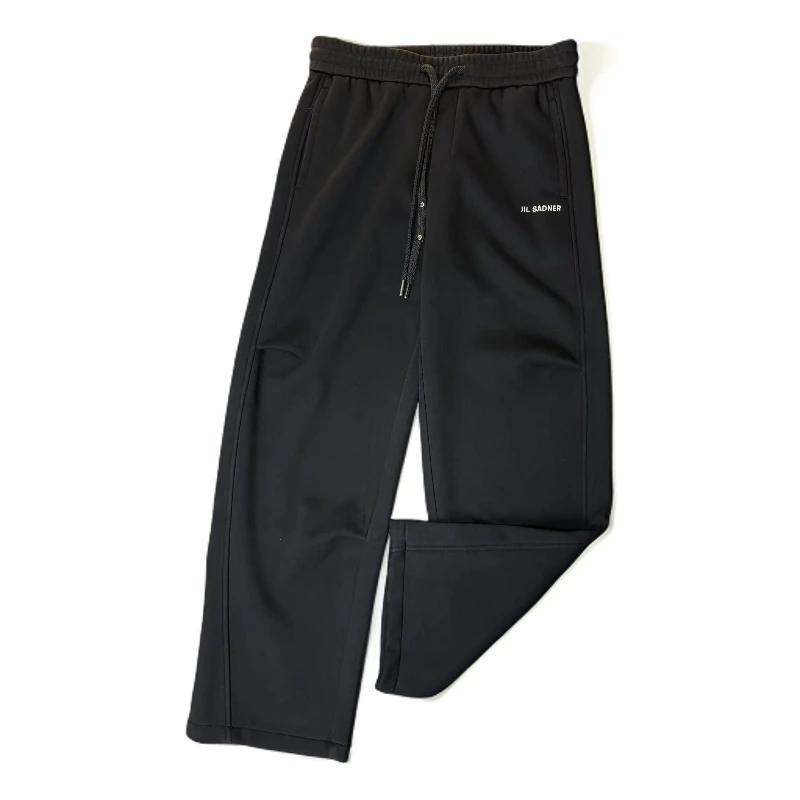 M男士冬季抽绳休闲长裤高弹小直筒版型弯刀阔腿显腿长加绒保暖