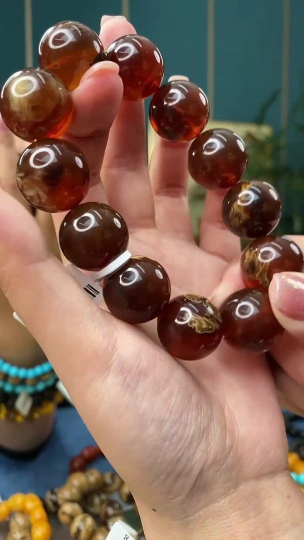 【闪购商品】琥珀裸石未镶嵌3/4-GM-#113