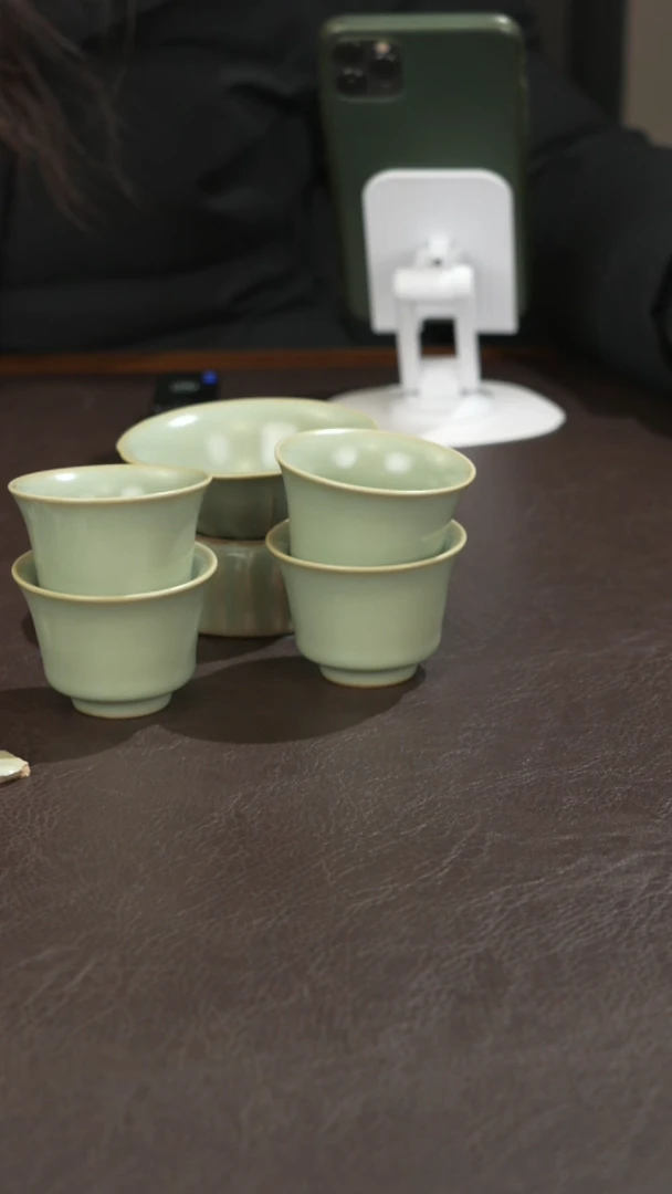 瓷灰**好宣宝汝瓷原矿原釉作品