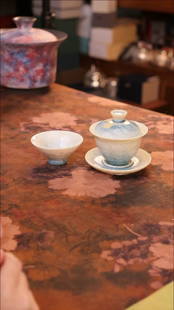 【闪购商品】陶瓷茶具（无礼盒无茶盘）@@A10776