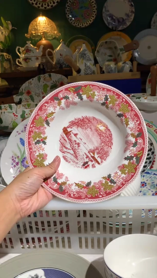 陶陶瓷原单CC032餐具1个