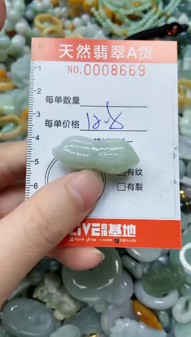 翡翠未镶嵌颈饰闪购0008669