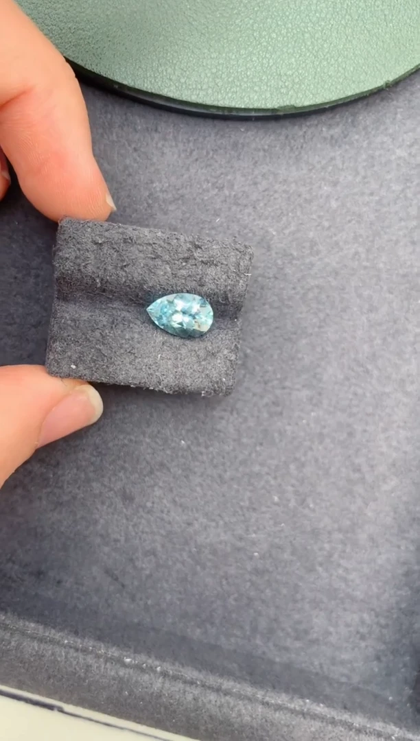 海蓝宝石裸石未镶嵌1.7ct海蓝宝