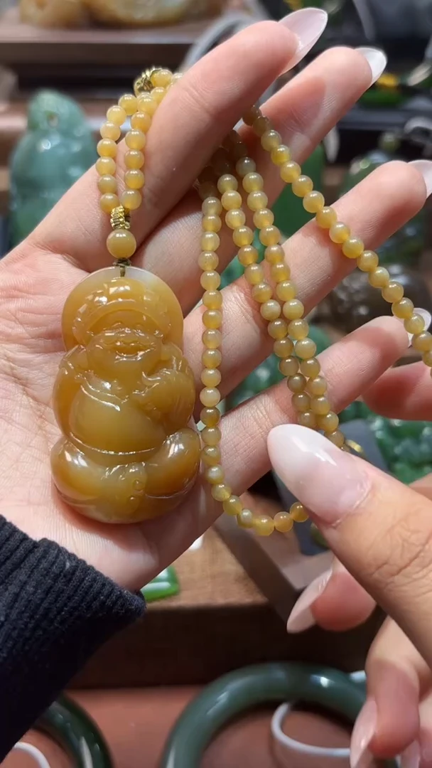 颈饰未镶嵌和田玉1